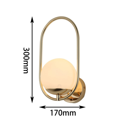 Бра на стену со светодиодными лампами, комплект от Lustrof. №315202-617916 