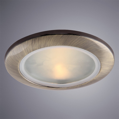 Нарушена упаковка!  <35329> Встраиваемый влагозащищенный светильник Arte Lamp Aqua A2024PL-1AB