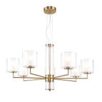 Люстра с лампочками, подвесная, комплект от Lustrof. №605015-617086