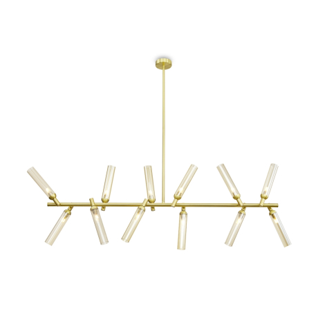 Люстра на штанге Freya Borgy FR5379PL-12G 