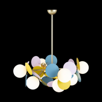 Люстра на штанге Loft it Matisse 10008/8 mult