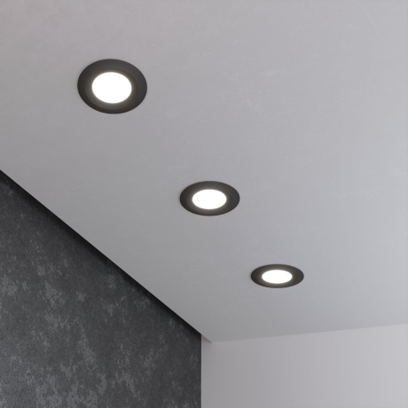 Встраиваемый светильник Elektrostandard 110 MR16 черный (a053332) 