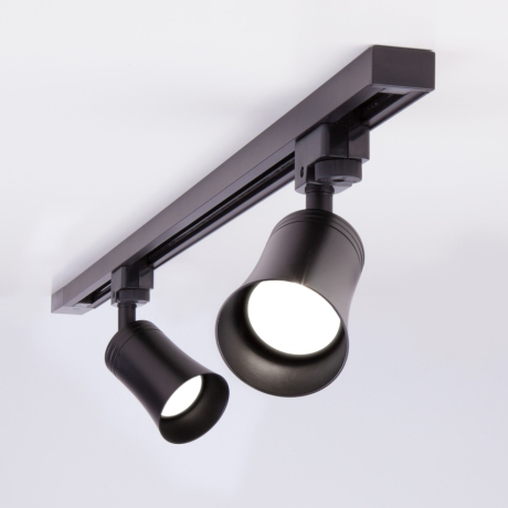 Однофазный светильник для трека Vetro Elektrostandard Vetro GU10 Черный (MRL 1001) однофазный (a043142) 