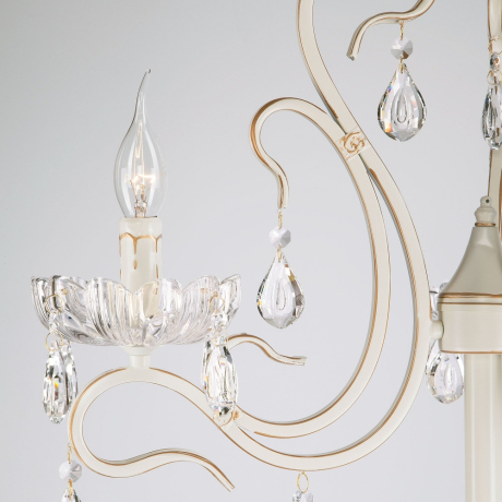 Торшер Eurosvet Etna 12205/3F белый Strotskis 