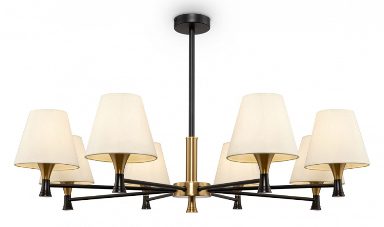 Люстра на штанге Freya Perfetto FR5098PL-08BBS 