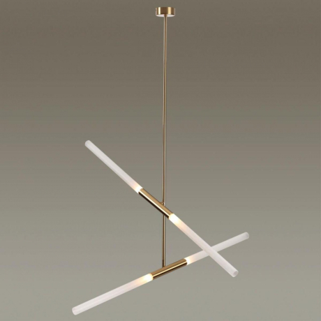 Люстра на штанге Odeon Light Soho с поддержкой Маруся 4306/4-М 