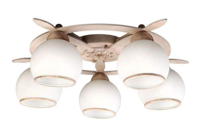 Люстра потолочная с лампочками Omnilux OML-50517-05+Lamps 