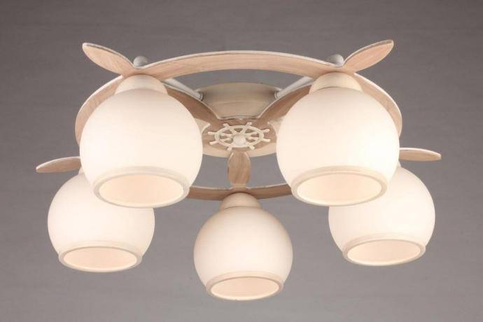 Люстра потолочная с лампочками Omnilux OML-50517-05+Lamps 