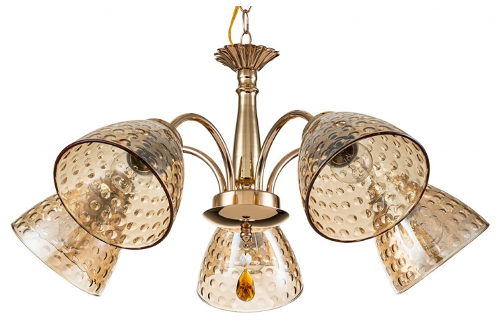 Подвесная люстра Escada Freesia 658/5PL Gold 