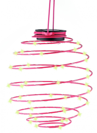 Садовый подвесной светильник Спираль на солнечной батарее Эра ERASF012-29 (Б0044236)