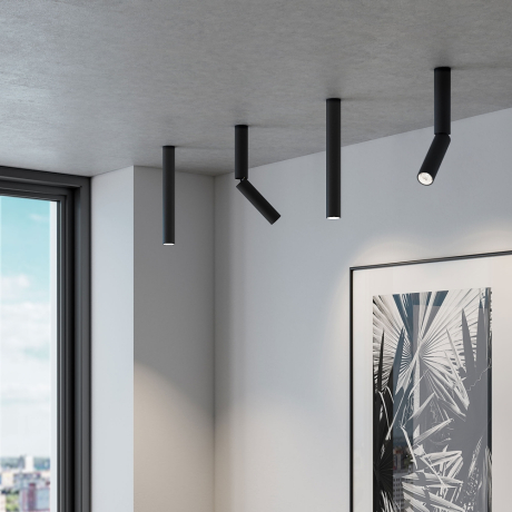 Светодиодный спот Elektrostandard Pika 25029/Led черный (a061109) 