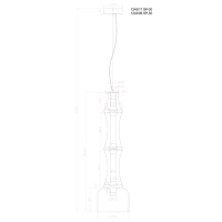 Подвесной светильник Divinare Volturn 1243/06 SP-30