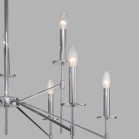 Люстра на штанге Eurosvet Anders 60142/6 хром