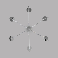 Люстра на штанге Eurosvet Anders 60142/6 хром