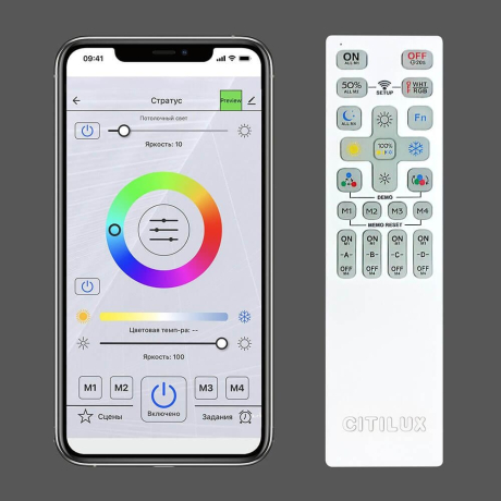 Накладной светильник Citilux Триест Смарт CL737A35E 
