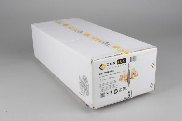 Подвесная люстра Omnilux Porlezza OML-72203-06 