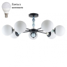 Люстра с Led лампочками в комплекте LUMION 6526/7C+Lamps 