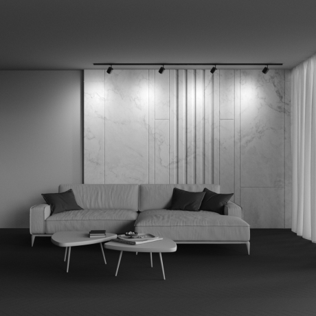 Светильник на штанге Maytoni Technical Polar TR088-1-GX53-B 