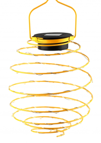 Садовый подвесной светильник Спираль на солнечной батарее Эра ERASF024-28 (Б0044235)