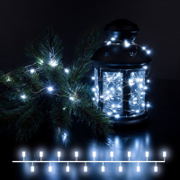 10м. Гирлянда нить ''Роса'' 100LED (холодный) IP20 Eurosvet 400-008 (a056041)