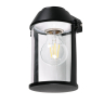 Уличный настенный светильник с лампочкой Arte lamp A8306AL-1BK+Lamps
