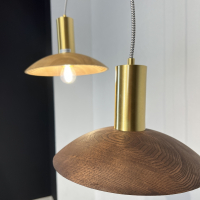 Подвесной светильник Wood Dark brown ImperiumLoft WOOD-C01 (219479-26)