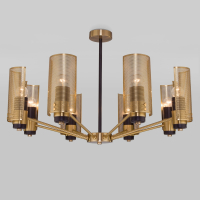 Люстра на штанге Eurosvet Grino 70139/8 латунь