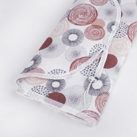 Нарушена упаковка!  <220752> Чехол для гладильной доски УНИВЕРСАЛЬНЫЙ, 140х52 см, БОЛЬШОЙ, цвет ассорти, Тефлон, DOGRULAR, UAB54003 (604614)