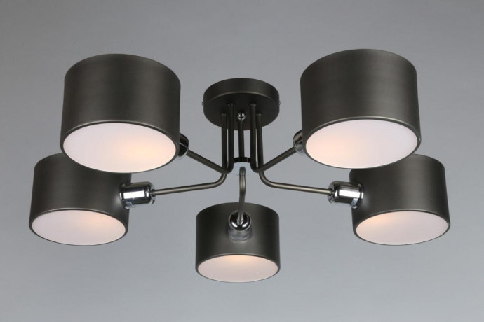 Люстра потолочная с лампочками Omnilux OML-54507-05+Lamps 