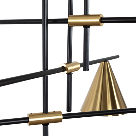 Подвесной светильник Arte Lamp Jacob A7029PL-9BK 