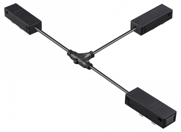 Соединитель T-образный для треков Novotech VECTOR 220V 135314