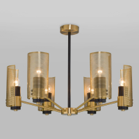 Люстра на штанге Eurosvet Grino 70139/6 латунь