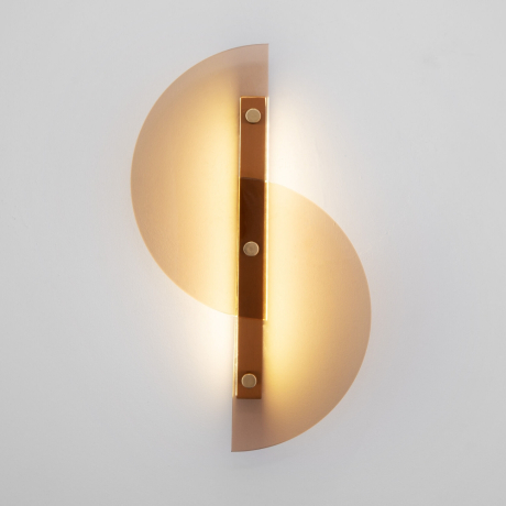 Накладной светильник Eurosvet Colour 40160 LED янтарный 