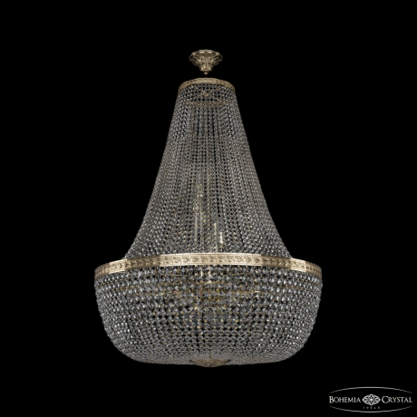 Люстра на штанге Bohemia Ivele Crystal 1911 19111/H2/90IV G 