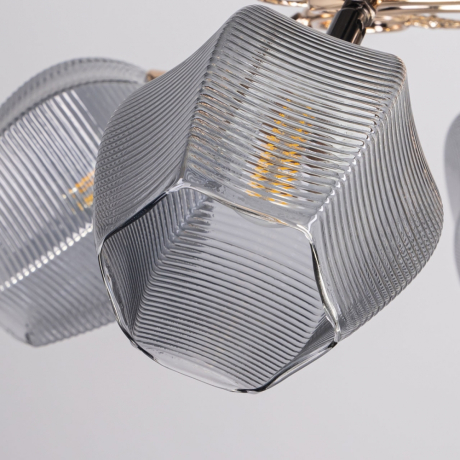 Потолочная люстра со светодиодными лампочками E27, комплект от Lustrof. №520300-674090 