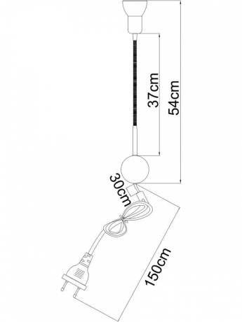 Спот с лампочками. Комплект от Lustrof. №35366-616613 