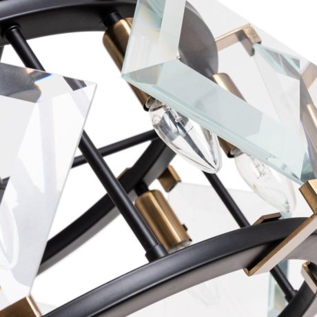 Люстра подвесная с лампочками DIVINARE 7304/04 SP-8+Lamps 