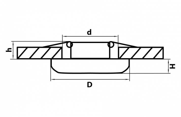 Встраиваемый светильник Lightstar Monde 071177 