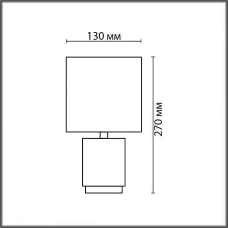 Настольная лампа декоративная Lumion KAISA 8178/1T 