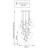 Подвесная люстра Lightstar Sferetta 801180 