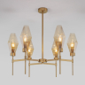 Люстра на штанге Eurosvet Prism 60143/6 латунь 