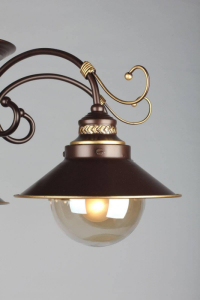 Люстра потолочная со светодиодными лампочками E27, комплект от Lustrof. №46754-657110