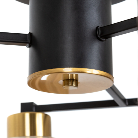 Потолочная люстра Arte Lamp Leo A7027PL-8BK 