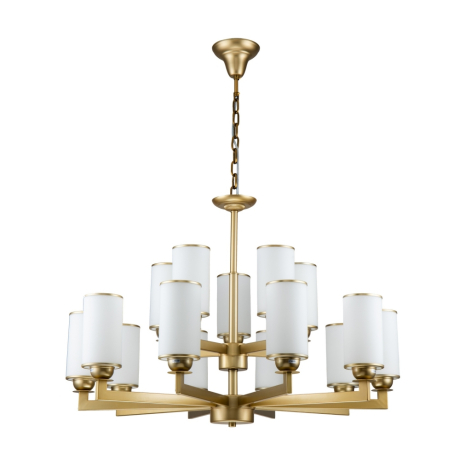 Люстра подвесная Favourite Sollemnis с лампочками 2621-15P+Lamps E27 Свеча 