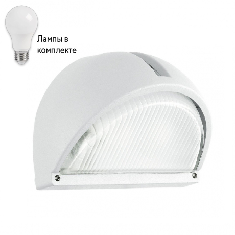 Уличный настенный светильник с лампочкой Eglo 89768+Lamps