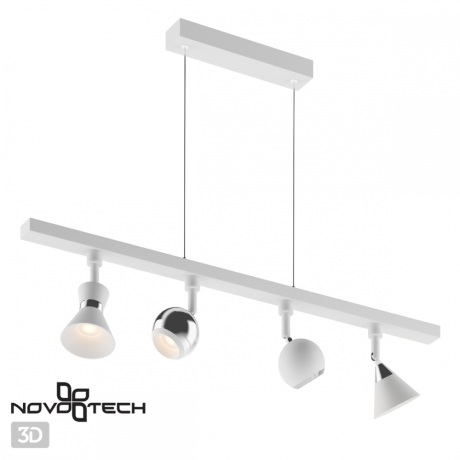 Нарушена упаковка!  <258314> 358378 Спот без драйвера для 358367-358376 Konst NT20 038 Novotech Compo