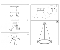 Подвесной светильник Kink Light Тор 08228,01A (4000K)