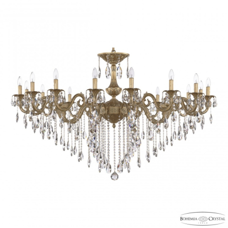 Потолочная люстра Bohemia Ivele Crystal AL7904 AL79104/16/550 B AG 