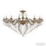 Потолочная люстра Bohemia Ivele Crystal AL7904 AL79104/16/550 B AG 