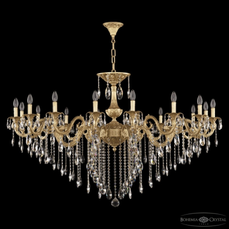 Потолочная люстра Bohemia Ivele Crystal AL7904 AL79104/16/550 B AG 
